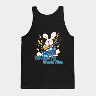 Mother's Day Rabbit Edition You Rock my world Mom Tank Top